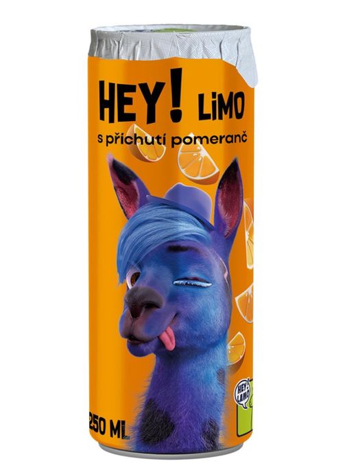 HEY! Limo pomeranč 6×0,25l