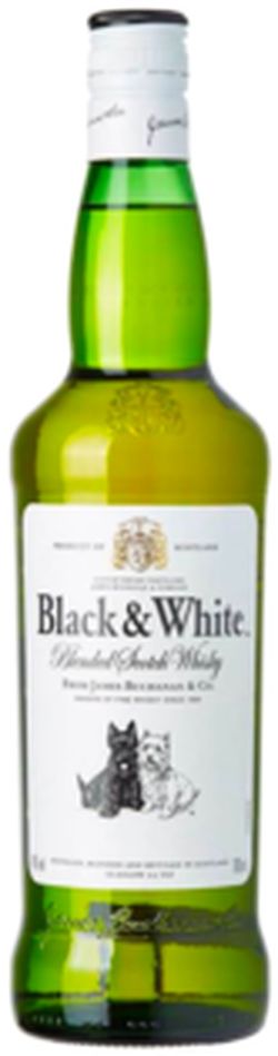 Black & White Scotch Whisky 40% 0.7L